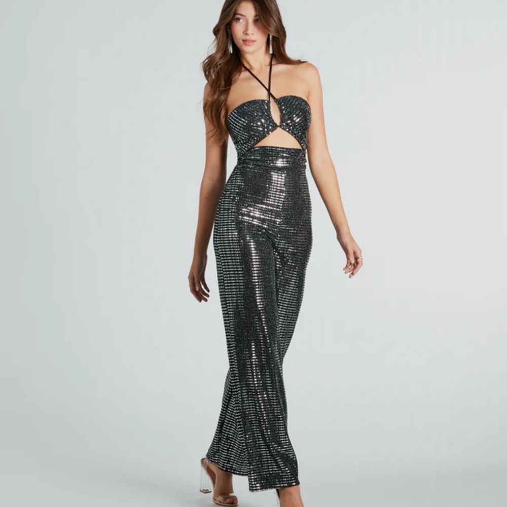 Sequin Jumpsuit